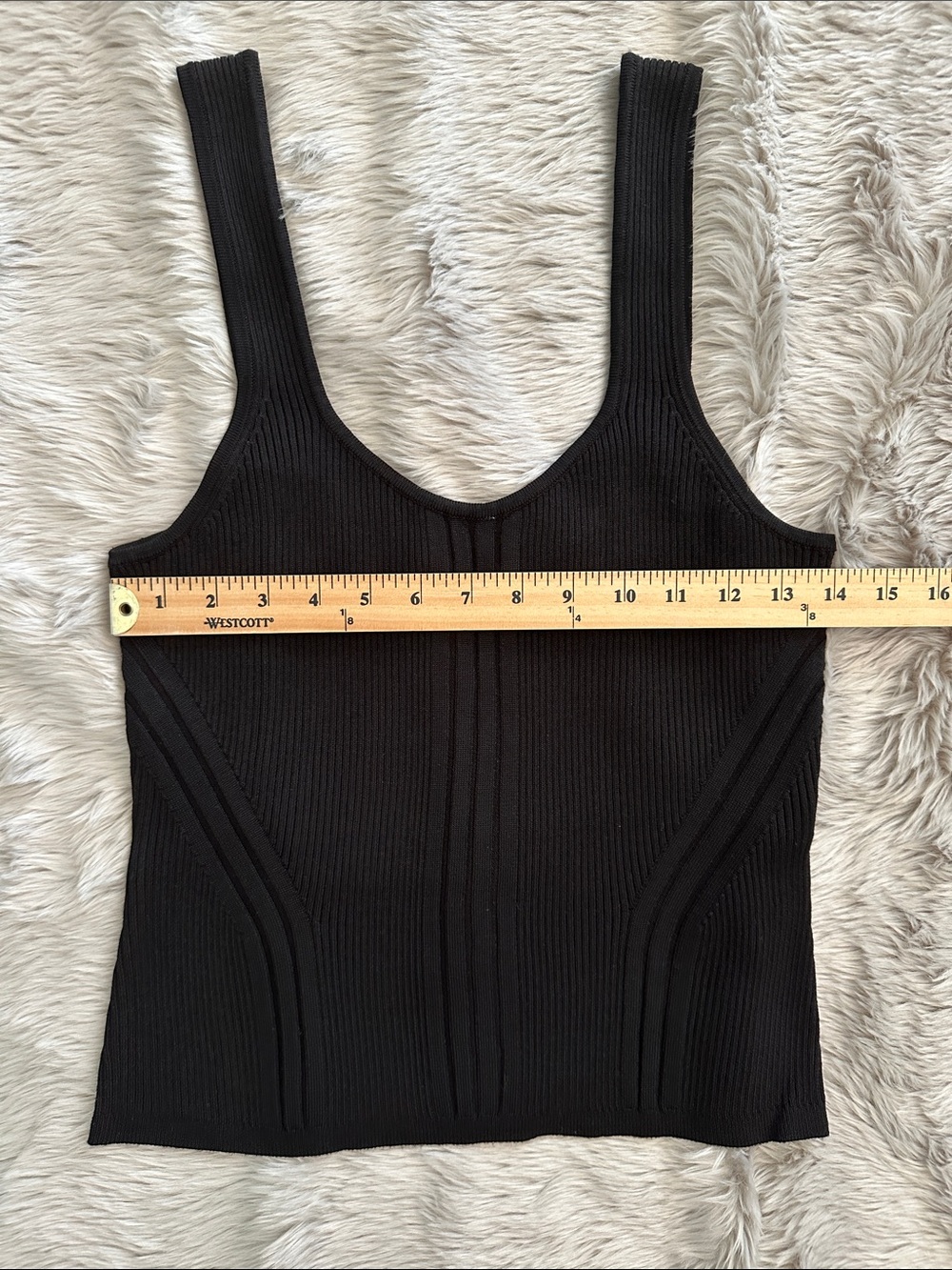 WHBM Ribbed Sweater Tank - Picture 6 of 9